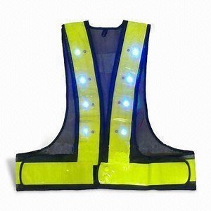 [Hot Item] LED High Visibility Reflective Safety Vest