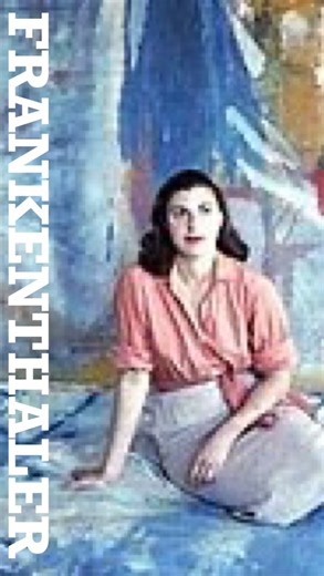 James Payne 📺 on Instagram: "Helen Frankenthaler was BOTD in 1928 (died December 27, 2011). She is best known for her invention of the soak-stain technique, and she played a pivotal role in the transition from Abstract Expressionism to Colour Field painting. A tireless experimenter over the course of six decades, the artist produced a prolific stream of paintings on canvas and paper, in addition to sculptures, ceramics, tapestries, and print editions. Here, in this segment for “CBS Sunday Morni