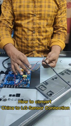 32K views · 406 reactions | China to LG Sensor convert. #ledtvrepairing #LedTV #TVRepair #chinaledtv | Ariful Electronics | Facebook