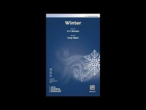Winter (SAB), by Greg Gilpin – Score & Sound