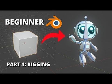 Blender for Complete Beginners Part 4 - Character Rigging