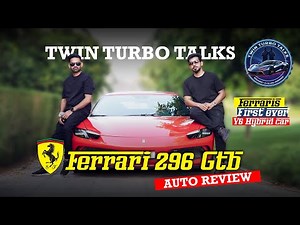 Ferrari 296 GTB Review 🔥 Ferrari’s First Ever V6 Hybrid Supercar | Twin Turbo Talks