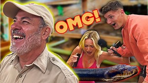 What happens when someone terrified of snakes visits the zoo? 🐍😱 In this wild adventure, we welcome a special guest — an influencer stepping WAY out of his comfort zone to face his biggest animal fears. From massive pythons and curious lizards to alligators and other exotic reptiles, he gets up close and personal with some of the most misunderstood animals on the planet! 🐊🦎🐢 Whether you're a reptile lover or just here for the laughs, this video is packed with cool animal moments, fun reacti