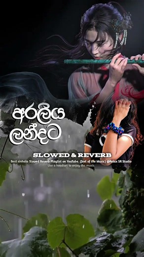 ​🎵 අරලිය ලන්දට - Araliya Landata (Slowed + Reverb) | Aesthetic Vibe #slowedandreverb #sinhalasongs
