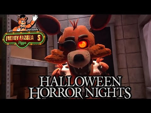 Five Nights at Freddy’s POV Haunted House Walkthrough | Halloween Horror Nights Hollywood 2025!