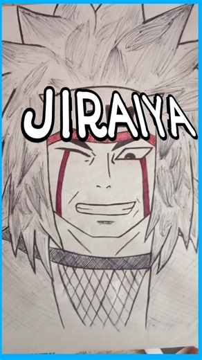 Jiraiya 🐸 Naruto Verse Drawing #8 | Within 30 Sec