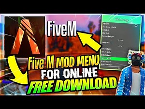 FiveM - FREE MOD MENU + DOWNLOAD (MONEY, DRUGS, SELF OPTIONS, AND A LOT MORE) - WORKING 04/01/2022