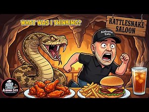 Terrified at Rattlesnake Saloon – Cave Restaurant Lunch in Tuscumbia, Alabama!