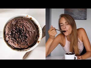 Easy Vegan Mug Cake (Chocolate Peanut Butter Recipe)