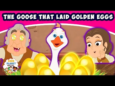 THE GOOSE THAT LAID GOLDEN EGGS - Fairy Tales In English | Bedtime Stories | English Cartoons
