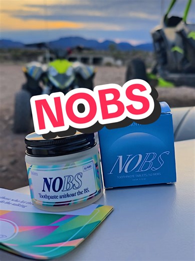 Time to try a new toothpaste. #nobs #nobstoothpaste #toothpaste #brushyourteeth #nobstoothpastetablets