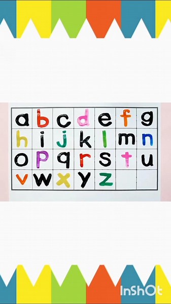 a to z | Cursive writing