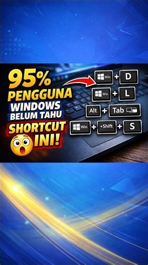 95% PENGGUNA WINDOWS BELUM TAU SHORTCUT INI! PART 1 #shorts #shortcut