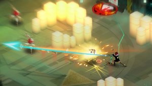 Bastion devs reveal action RPG Transistor - and yes, Logan 'Rucks' Cunningham is back