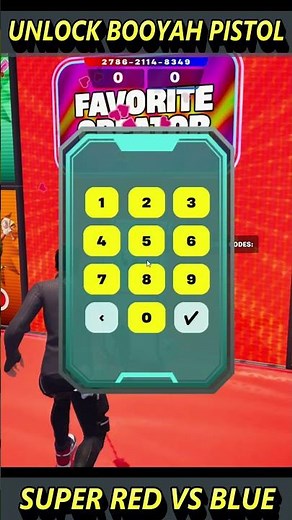 HOW T0 UNLOCK BOOYAH PISTOL IN SUPER RED VS BLUE FORTNITE