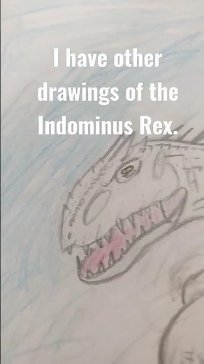 Indominus Rex DRAWING!