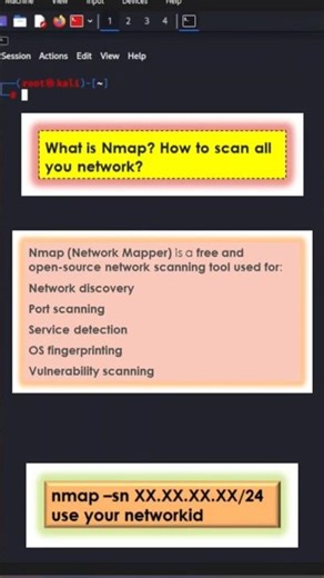 What is Nmap? how to scan your Complete network? #nmap #oscp #interviewtips #cybersecurity