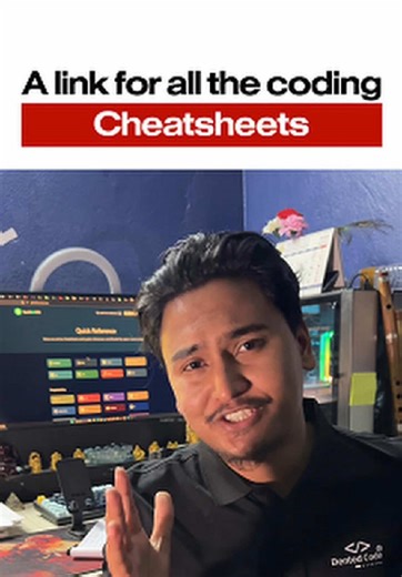 Tech students, stop wasting time memorizing every syntax or command! Use quick reference websites , your shortcut to instant answers. Sites like DevDocs, OverAPI, and Cheatography give you clean, ready-to-use info on code, queries, and tools. They save hours of confusion and make revision way easier. Start using them today — and follow for more smart study tips! . . #FullStackDevelopment #internationalstudent #sydney #australia #cheatsheet
