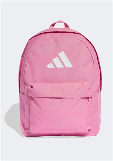 Adidas Classic 3 Bar Logo Backpack Pink - 27.5L