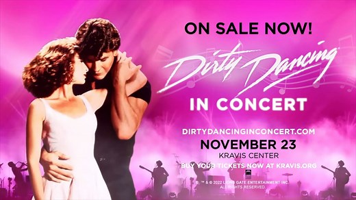 Dirty Dancing in Concert, a live film-to-concert experience, is coming to the Kravis Center on November 23. Join us for an encore immediately after the show in an immersive sing and dance along to your favorite Dirty Dancing songs. Get your tickets now! https://kravis.org/events/dirty-daning-in-concert/ | Raymond F. Kravis Center for the Performing Arts