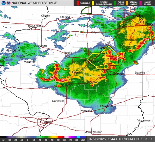 29K views · 86 reactions | Scattered thunderstorms will continue overnight, bringing gusty winds and locally heavy rainfall. Rainfall rates in some of the heaviest storms have been estimated between 2-4"/hour. If you encounter flooding, turn around don't drown! | US National Weather Service Central Illinois | Facebook