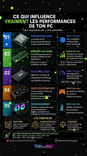 PC performant : quels composants comptent vraiment ?