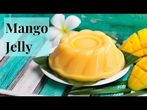 Mango Agar Agar Jelly Dessert Recipe (Easy)