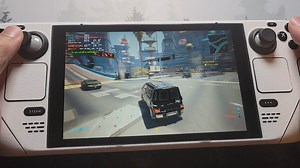 STEAM DECK – Cyberpunk 2077 – 40Hz Gameplay