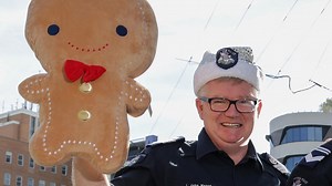 Toy drive’s arresting appeal