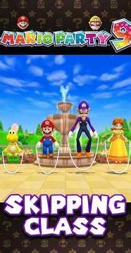 Skipping Class - Mario Party 9 (Master com) #shorts