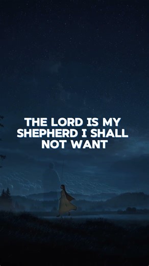 The Lord is My Shepherd #psalm23 #shorts #nightprayer