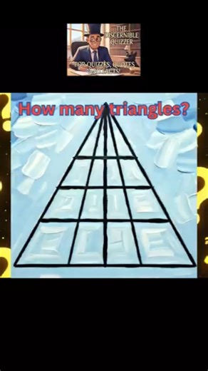How many triangles can you see? #logicpuzzles
