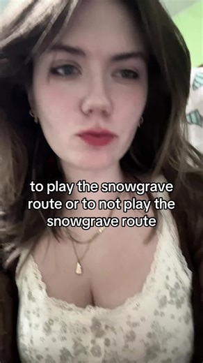 Choosing the Snowgrave Route in Deltarune Chapter 2