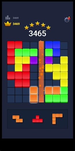 Watch me break my old high score in Block Blast Dark mode... and then lose it all at the end 😭"