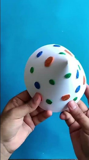 DIY Birthday Party 🎉 Hat Design | How To Make Birthday Cap For Kids | Food & Art #shorts