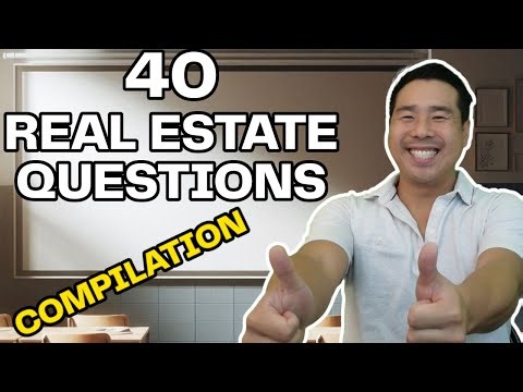 40 Real Estate Questions for the 2025 EXAM! (Compilation)
