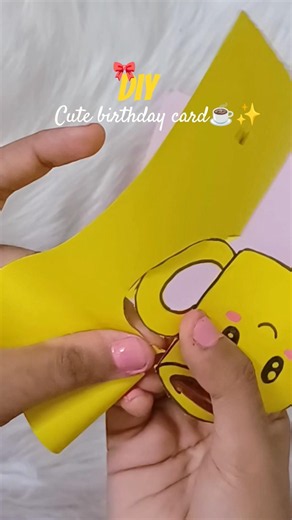 Cute Aesthetic Birthday Card for Best Friend 🎂✨ | DIY Pinterest Birthday Card #shorts
