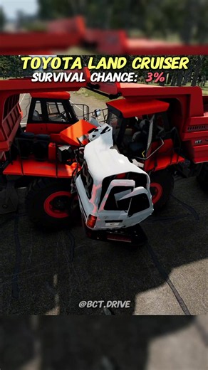 Part 1 | Which cars can survive?! 🚘💥 #beamng #beamngdrive #crashtest #beamngcrash #cartest
