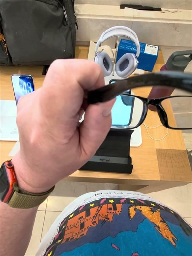 Setting up meta glasses with reading glasses—wait until the end!