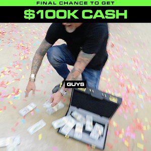 🚀 $100,000 & a Gas Monkey VIP Experience! 🚀 Imagine what you could build, buy, or create with 100K in your pocket. PLUS, meet the man himself, Richard Rawlings, and tour the iconic Gas Monkey Garage. 🛠️ Don’t wait. This is your shot. 💪 | Gas Monkey Garage