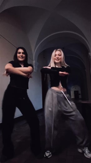 DANCE WITH US GUYS 💃🏼💃🏿🪩@AL @Aleksafer 💎 (dc: @DALAN) #dance #dancecover #duodance #gentelman #psysong