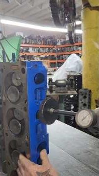 HOW TO TEST A VALVE JOB #ford