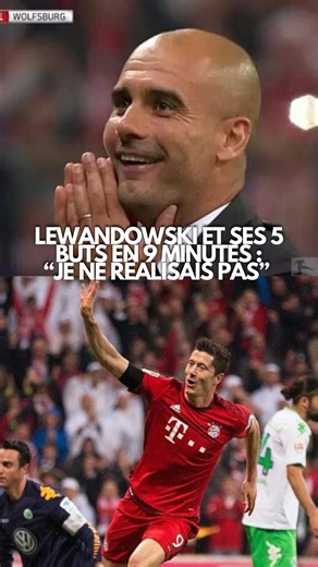 El Cabezazo Media on Instagram: "C’est l’un des exploits les plus fous de l’histoire du football. 😳 En 2015, Robert Lewandowski est entré à la mi-temps et a inscrit 5 buts en 9 minutes pour permettre au Bayern de renverser Wolfsburg en championnat. Que s’est-il passé dans la tête du Polonais pendant ce temps-là ? Une partie de la réponse grâce à son interview réalisé par @highperformance ⚽️⚽️⚽️⚽️ #football #exploit #record"