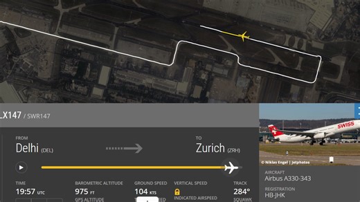 Engine fire on SWISS Delhi-Zurich flight during take-off roll; aircraft evacuated on runway