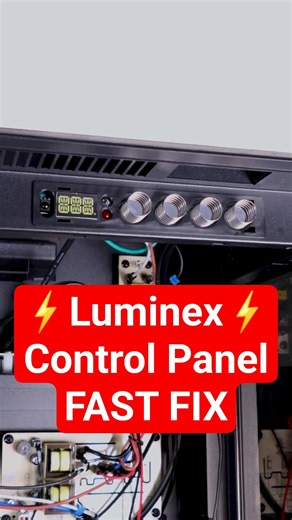 Luminex LED Display Panel—FAST Removal #WST #wolfsteeltech #electricfireplace