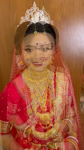 1.2K views · 2.6K reactions | #Beutiful Real Bride♥️ | Mua Sanak Dutta | Facebook
