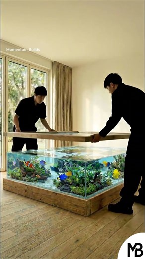 Mind-Blowing Aquarium Bed Room Transformation #diy #home #transformation