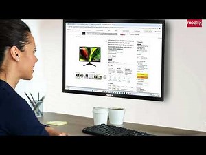 Frontech Gaming Monitor 19 inch 75Hz VA Panel Full HD Backlit LED