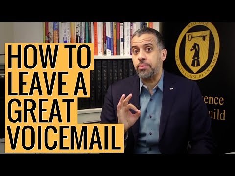 How to Leave a Great Voicemail