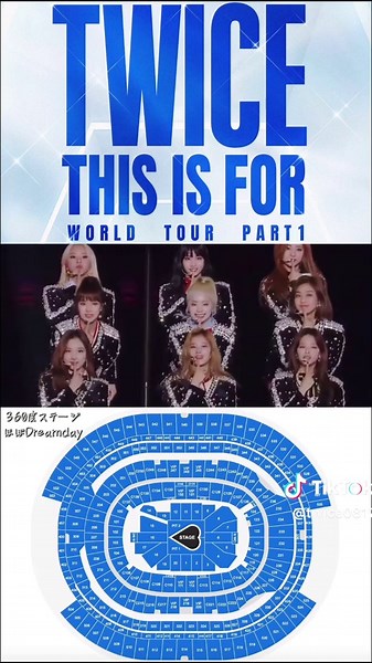 TWICEワールドツアー2025：360度ステージ